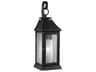 Shepherd Extra Large Outdoor Wall Lantern in Dark Weathered Zinc