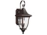 Outdoor Wall Lantern Oakmont Patina Bronze Seeded Glass