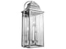 Outdoor Wall Lantern Wellsworth 3-Light Painted Brushed Steel