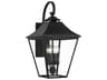 Galena 4-Light Outdoor Wall Lantern Sconce Textured Black