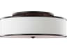 Large Semi Flush Ceiling Light Lennon Oil Rubbed Bronze