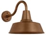 Outdoor Wall Lantern Barn Light 1 Light Natural Copper