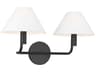 Colfax 2-Light Aged Iron Wall Sconce