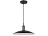 Dash 1-Light Aged Iron Black Pendant