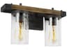 Angelo Two Light Vanity Rustic Industrial Fixture