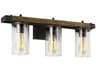 Angelo Three Light Vanity Light Rustic Industrial