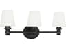 Xavierre Vanity Light 3 Light Aged Iron