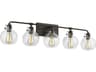 Clara 5-Light Vanity Light in Oil Rubbed Bronze