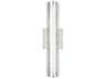 Cutler Staggered LED Bath Sconce in Chrome