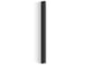 Offset 1-Light Black Wall Sconce