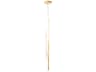 Halo Jewel 3-Light Gold Linear Mini Pendant