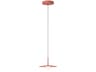Tempo 1-Light Terra Red Mini Pendant