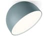 Plusminus Solo 1-Light Blue Dome Flush Mount