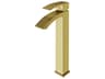 Duris Matte Brushed Gold Single-Handle Duris Vessel Bathroom Faucet