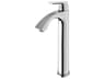Linus Chrome 1-Handle Vessel Bathroom Faucet