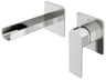 Atticus Brushed Nickel 1-Handle Wall-Mount Bathroom Sink Faucet