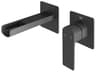Atticus Matte Black 1-Handle Wall-Mount Bathroom Sink Faucet