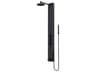 Bowery 4-Jet Shower Panel System with Round Head, Tub Filler and Hand Shower Wand