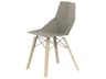 Faz Wood Beech Beige Side Dining Chair Set of 4