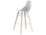 Faz Wood Beech Bar Stool Set of 4