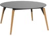 Faz Wood Round Plastic Dining Table