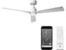 Clean 52 Inch Matte White Smart LED Ceiling Fan