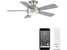 Odyssey Smart Ceiling Fan 44 Inch Flush Mount LED