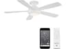 Odyssey 52-inch Smart Ceiling Fan Flush Mount LED