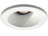 1-Light White Round Recessed Light