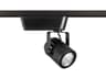 Precision 1-Light Black Cylinder Track Head
