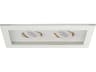 2-Light White Recessed Light