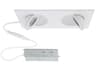 Lotos 2-Inch Square 2-Light Adjustable LED Recessed Kit
