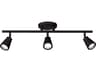 Solo 3 Light Fixed Rail Modern Track Light