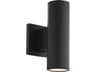 Cylinder 2-Light Outdoor Wall Light