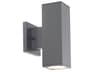 Cubix LED Outdoor Wall Sconce Modern Up and Downlight