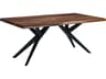 Rosewood Rectangular Wood Natural Sheesham Dining Table