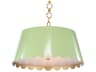 Mirasol 3-Light Spring Green Pendant