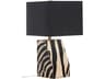 Black Silkette Table Lamp