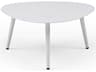 Rowan White Aluminum End Table