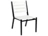 Palm Coast Slat Dining Side Chair Modern Outdoor Seating