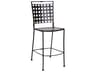 Sheffield Wrought Iron Outdoor Patio Bar Stool