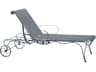 Briarwood Wrought Iron Adjustable Patio Chaise Lounge