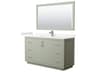 Icon 60" Light Green Vanity with 58" Mirror