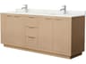Maroni 80" Light Straw Vanity