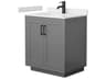 Miranda 30" Dark Gray Vanity