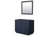 Miranda 41" Dark Blue Vanity with 34" Mirror