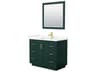 Miranda 42" Green Vanity with 34" Mirror