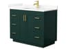 Miranda 42" Green Vanity