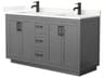 Miranda 60" Dark Gray Vanity