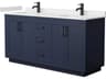 Miranda 66" Dark Blue Vanity
